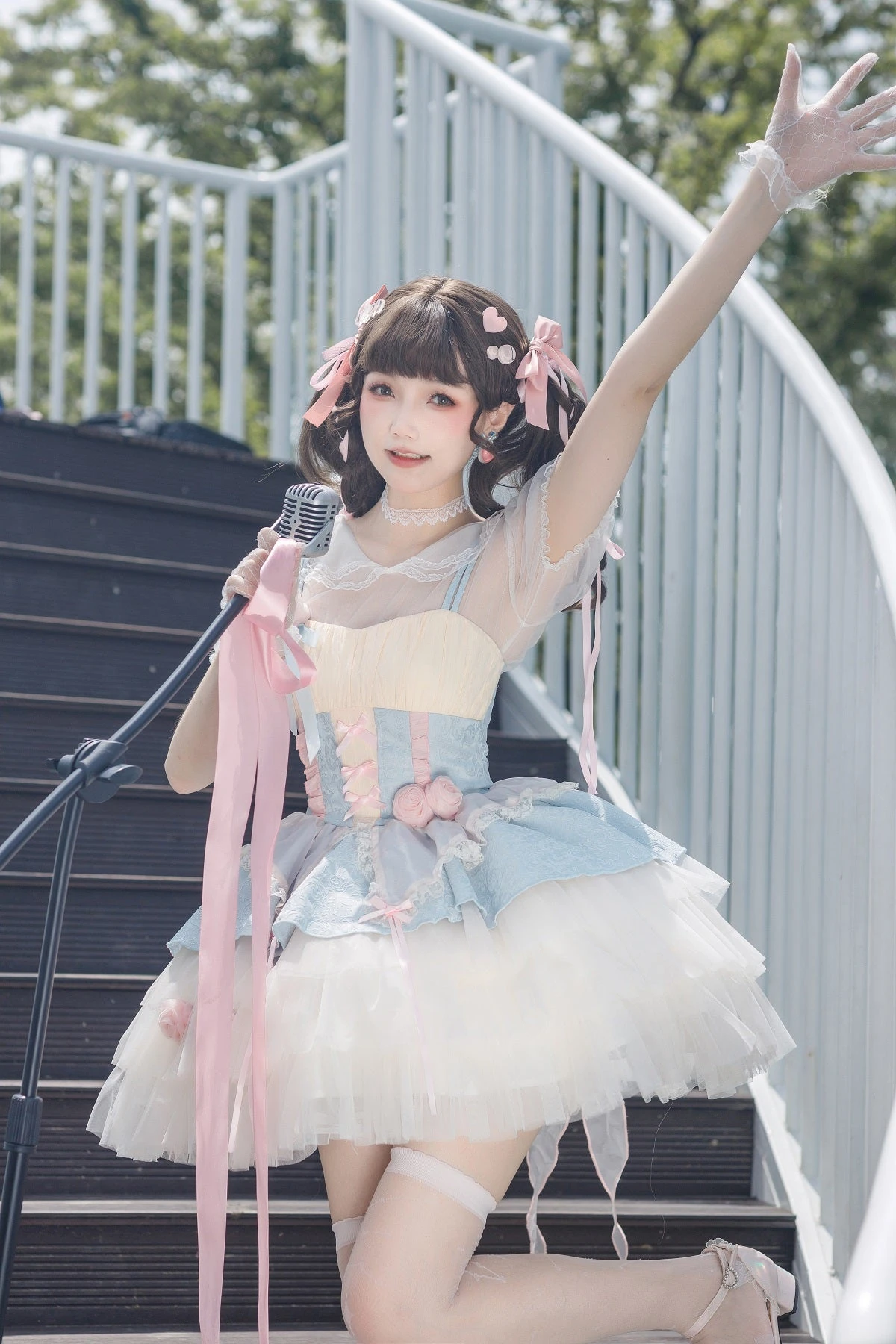 Rose Peach Princess Jumper Skirt 3 Rose Peach Princess Jumper Skirt