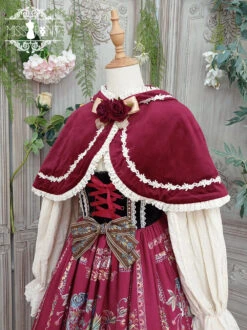 [Pre-order] Bavarian Girl Country Style Hooded Cloak -LOLITA Shop O1CN01SLWMbf2GOLCnBsWly 57119005
