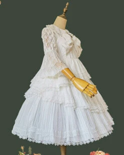 Tower Of DawnJacquard Cotton Jumper Skirt -LOLITA Shop O1CN01ShBPIA1WerJtmnAUx 11942814