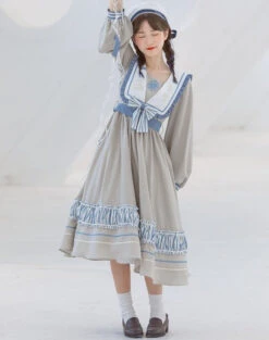 [Worn By Liyuu] Gray Blue Lolita Dress In Sailor Color -LOLITA Shop O1CN01TDb3Zd2CZ64TuUXzl 2528448487 56fb17cc c68b 4436 88e1 0172f1a1c8a3