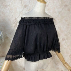 2Way See-through Lolita Blouse -LOLITA Shop O1CN01TbBkbT1QBeEQAMhTx 653631938