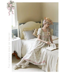 Roses Bouquet Square Neck High Waist Dress -LOLITA Shop O1CN01TjH3oU1oC9i70V5X4 921575188 a9b88375 08b7 40e7 8fea 71b51528671d