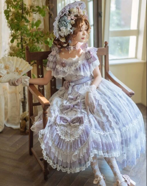 Secret Key Rococo Flower Princess Dress Full Set