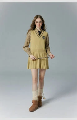 [Pre-order] Hogwarts School Of Witchcraft And Wizardry V-neck Knit Jumper Skirt -LOLITA Shop O1CN01U7cyOR2EqcgnKpYQ6 1644008796