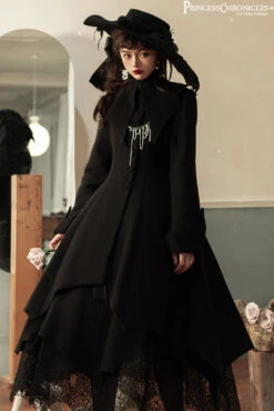 Gothic Lolita Bat Black Coat -LOLITA Shop O1CN01UHI5UH295pzuKIcr3 48788017