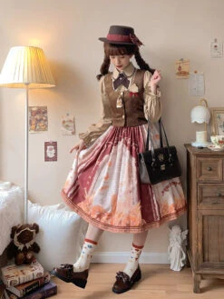 [Pre-order] Bread Morning Square Neck Vest -LOLITA Shop O1CN01UTtFUL2GOLLttvR0o 57119005 c1d40d96 74c5 4391 9808 cf6112a6d17e