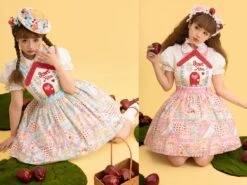 Sweet Home Fairy Tale 2way Suspender Skirt -LOLITA Shop O1CN01Ueyk3I2CHEt8f9Q2t 671178448