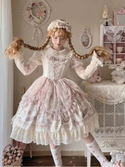 [Pre-order] Prologue Rose And Frill Jumper Skirt -LOLITA Shop O1CN01Uf1JB51wCAcajQ1bA 83566271 1f7eba47 16c8 45a8 8563 ad5096034cae