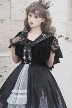 Tower Of Silence Cross Jumper Skirt And Cape -LOLITA Shop O1CN01UuhSf01jmGt70Ug6b 290794590 3c36a01c 9d18 4b99 863e 5f0a72fb49f7