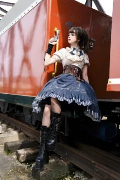 Tick Tock Hem Stripe Skirt 3 Piece Set 32 Tick Tock Hem Stripe Skirt 3 Piece Set -LOLITA Shop O1CN01VpcgHy1jmGuSixeII 290794590 91803620 0901 43be bb54 bed7113a5655