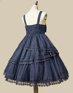 Tower Of DawnJacquard Cotton Jumper Skirt -LOLITA Shop O1CN01VxDUTK1WerJvSVVaq 11942814