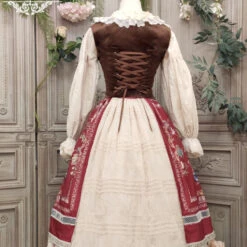 [Pre-order] Bavarian Girl Country-style Bone Vest -LOLITA Shop O1CN01W2P66I2GOLClgRLsK 57119005 27a05df7 409c 4f0f 8ec9 526b6c140b39