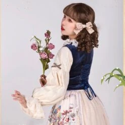 [Pre-order] Bavarian Girl Country-style Bone Vest -LOLITA Shop O1CN01WExH7b2GOLCxhDgma 57119005