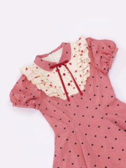 Ruby Chocolate Heart Dot Short Sleeve Dress -LOLITA Shop O1CN01WHYSVm2CZ6HBUNlUn 2528448487 e87c3bf1 a5f1 493c ad16 096d67518cb8