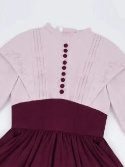 Rose Red Fake Two-piece Style Dress -LOLITA Shop O1CN01WUAsbI2CZ6KJA2Ybu 2528448487