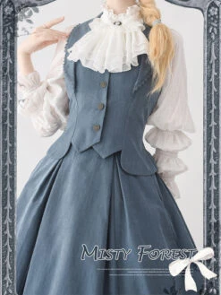 Misty Forest Blouse With Jabot [20% Off When Purchased Together] -LOLITA Shop O1CN01XXkxuA2IEO5LHPx90 482929254 3f06672b a17b 45b6 bdf7 d32e32f880f6