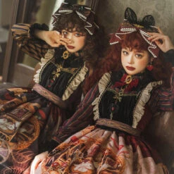 [Pre-order] Kaikiya Circus Troupe Gothic Lolita Jumper Skirt -LOLITA Shop O1CN01XkbUmA2GOLId3Lffj 57119005