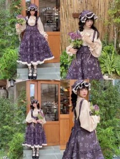 [Pre-orders Until 9/9] Bouquets For Autumn Days Overalls Jumper Skirt -LOLITA Shop O1CN01Xxaz8H2JleRJzTj5e 2703379462 34336e67 d06d 412c a406 30e4ae498823