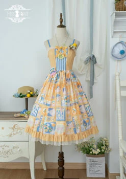 [Pre-order] Loquat And Lemon Jumper Skirt -LOLITA Shop O1CN01YX065K2GOLQmopK17 57119005