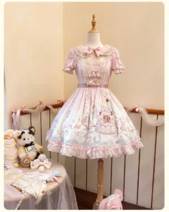 [Pre-orders Available Until 12/26] Sweet Wedding Cake Embroidered Dress -LOLITA Shop O1CN01YghG4r2CO6vIGG0oc 28129184