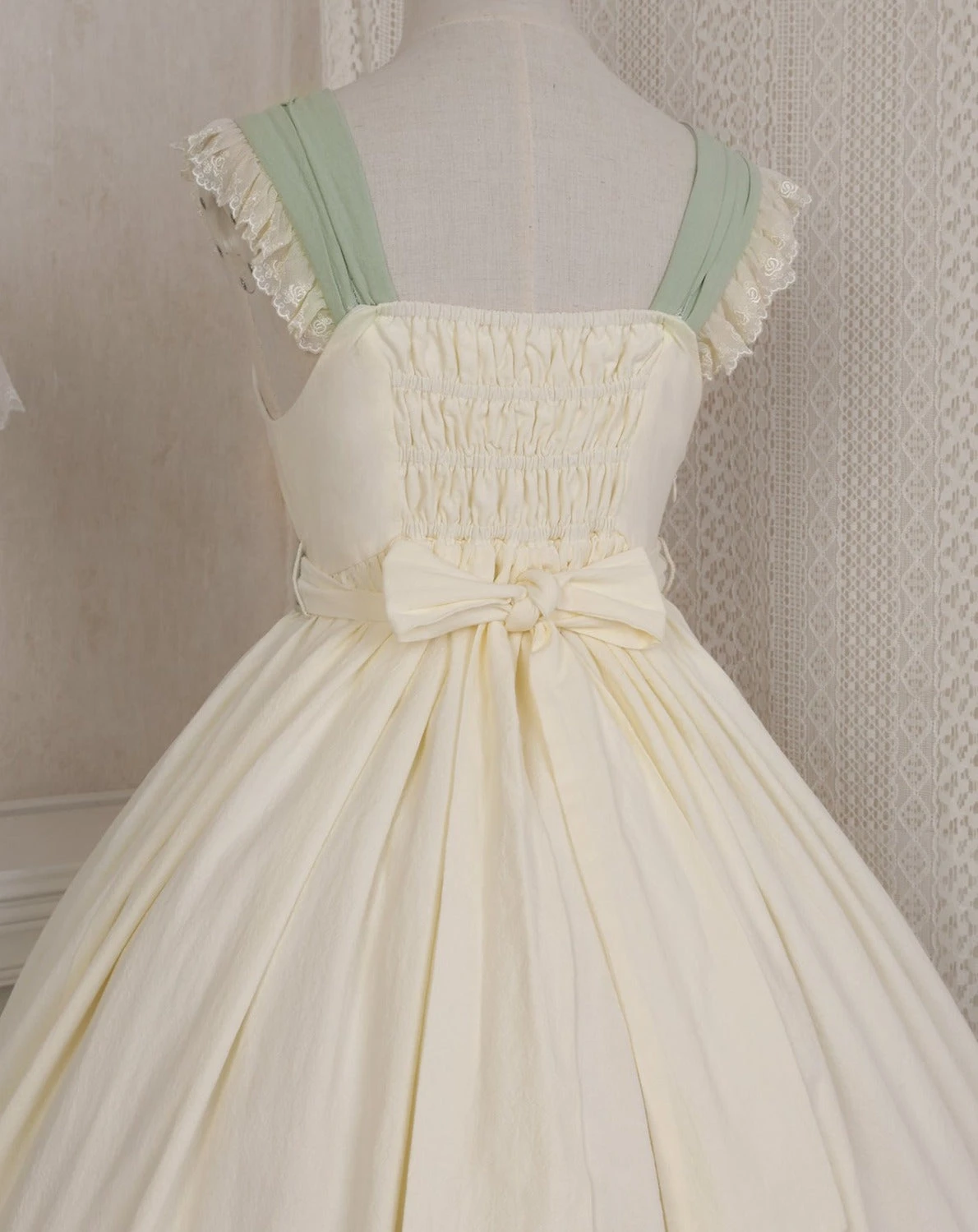 Mori Lolita Tulle Frill Jumper Skirt 14 Mori Lolita Tulle Frill Jumper Skirt - Image 12