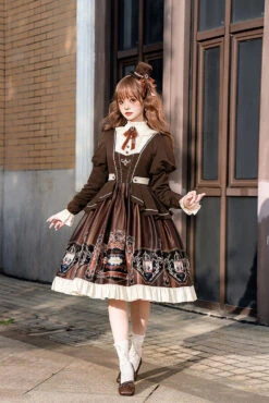 Chocolate Academy Everyday Elegant Dress 15 Chocolate Academy Everyday Elegant Dress -LOLITA Shop O1CN01ZZyA5r1wCAdkjfuvD 83566271