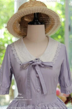 [Pre-order] Lecia French Girly Short Sleeve Dress -LOLITA Shop O1CN01Zr6bVT1FtepN6R7FP 32520545