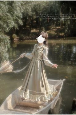 Green Garden French Retro Setup 25 Green Garden French Retro Setup -LOLITA Shop O1CN01aCIHjn2JsWRD0YHaO 2312269477