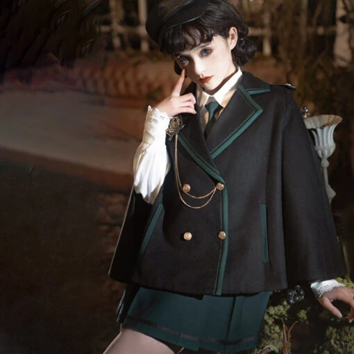 Magic Academy Setup With Uniform Style Cloak