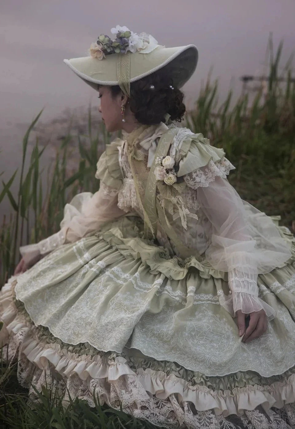 Fourteen-line Poem: Lace And Embroidered Skirt 10 Fourteen-line Poem: Lace And Embroidered Skirt - Image 8