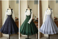 Classical 2way High Waist Jumper Skirt -LOLITA Shop O1CN01aruRin2IENzBkJ24L 48292925
