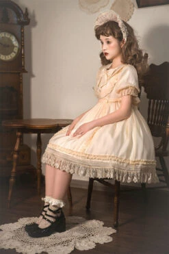 Sweet Loli Cream Sugar Dress 17 Sweet Loli Cream Sugar Dress -LOLITA Shop O1CN01bR4xlo1jmGgyFzLsw 290794590