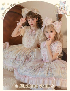 [Pre-orders Available Until 12/26] Sweet Wedding Cake Embroidered Dress -LOLITA Shop O1CN01cMxQbA2CO6vImPlo0 28129184