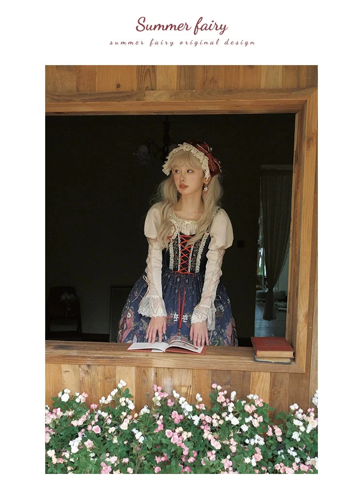 Rosy Cheeks Snow White Jumper Skirt 9 Rosy Cheeks Snow White Jumper Skirt - Image 7