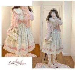 Roses Bouquet Double Lace Short Sleeve Blouse -LOLITA Shop O1CN01cs7wJb1oC9i57UrnN 921575188 6017fa78 82f7 4f25 8577 1e5acd1a7b50