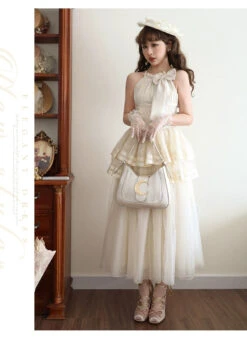 [Pre-orders Available Until 7/8] Moonlight Dance Halter Neck Dress -LOLITA Shop O1CN01djT0AH1h1RAjEZEmg 3017094217 cd533b0a 7d28 413b 8149 f4d560fdf84e