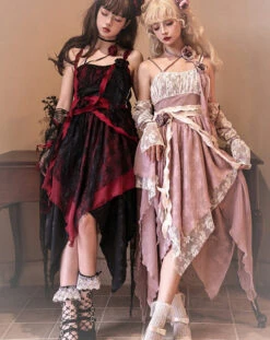 Elegant Gothic Irregular Hem Jumperskirt 25 Elegant Gothic Irregular Hem Jumperskirt -LOLITA Shop O1CN01eh7XbY2CZ6BtcXQ2y 2528448487