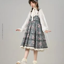 [Pre-orders Until 9/9] Bouquets For Autumn Days Overalls Jumper Skirt -LOLITA Shop O1CN01eo6aWU2JleRK6j0O2 2703379462 c379d873 8237 41eb 92fd 3542d0d39e75