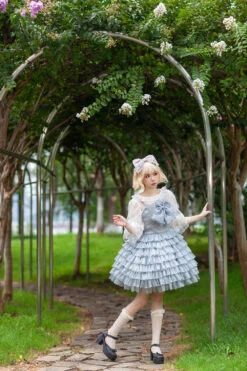 Big Ribbon 8-tier Ruffle Jumper Skirt 31 Big Ribbon 8-tier Ruffle Jumper Skirt -LOLITA Shop O1CN01fjyA0l1WerO2UswMa 11942814 07374d44 e29d 43f3 beb0 61eb9879a8ba