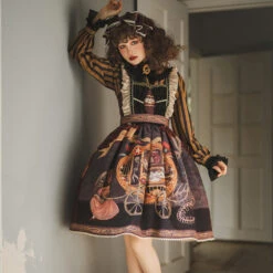 [Pre-order] Kaikiya Circus Troupe Gothic Lolita Jumper Skirt -LOLITA Shop O1CN01gBriCo2GOLIgH0vhY 57119005