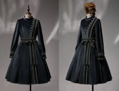 Evening Prayer Velvet Stand Collar Dress -LOLITA Shop O1CN01gJT5zB25h9hdeUpoz 2200541717557 1