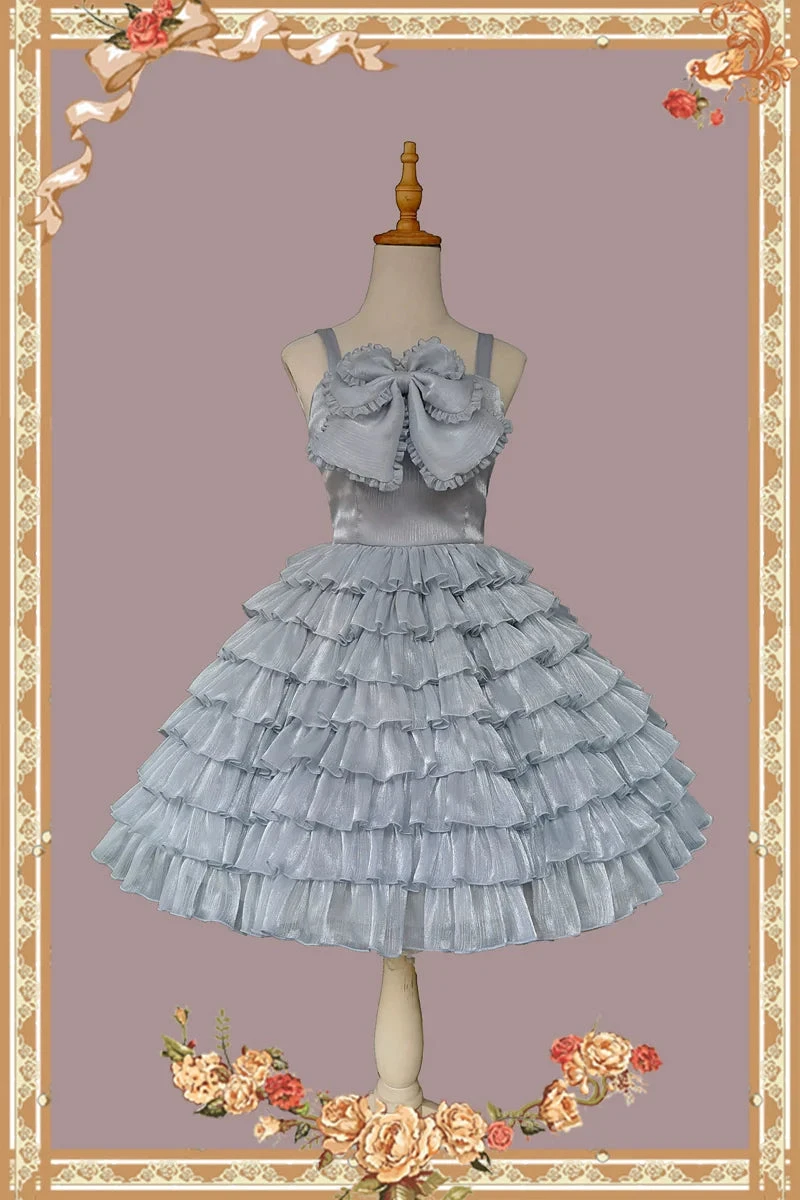 Big Ribbon 8-tier Ruffle Jumper Skirt 17 Big Ribbon 8-tier Ruffle Jumper Skirt - Image 15