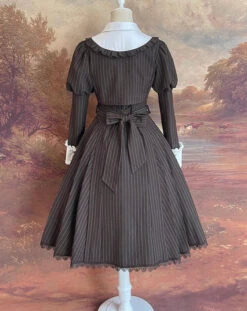 [Reservation Sale] School Uniform Style Fake Layered Dress -LOLITA Shop O1CN01gWJaE228AaWHClXMB 1790657892