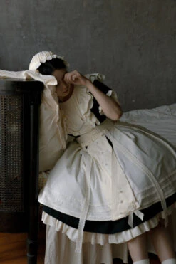 The Sound Of A Bell Maid-style Sleeved Dress Set, Short Length -LOLITA Shop O1CN01gWozZT1eJLkVxFOCD 2214425933850