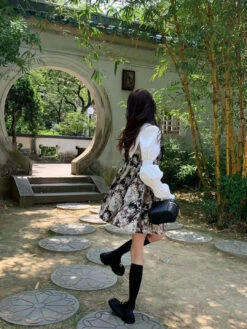 Ribbon And Pearl Cat Design Jumper Skirt -LOLITA Shop O1CN01gXKD3s1ilypXCwHJp 3051024454