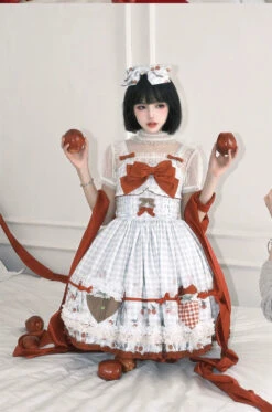 LOLITA [Sales Period Ended] Cherry And Heart Sheer Dot Short Sleeve Blouse -LOLITA Shop O1CN01gaxuzl1X3aquD5vnh 3568682868