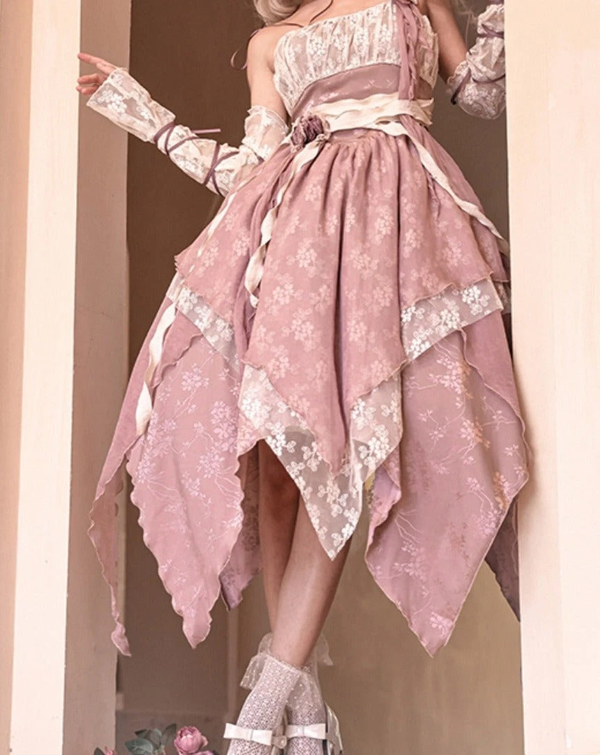 Elegant Gothic Irregular Hem Jumperskirt 19 Elegant Gothic Irregular Hem Jumperskirt - Image 17