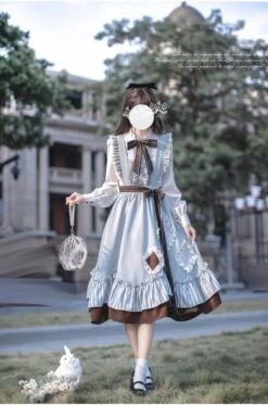 [Pre-order] Magic Choir Apron Skirt And Blouse Set -LOLITA Shop O1CN01gss0ao2JsWWDoQtxV 2312269477