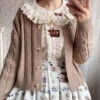 Caramel Latte Sweet Retro Girly Cardigan -LOLITA Shop O1CN01hiTd3B1THYPMu2fF5 555372357 d3268ffe f9f8 4066 a608 3ce4539829ec