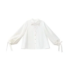 Striped And Ribbon French Girly Jumper Skirt -LOLITA Shop O1CN01hmvXWw2JsWQOVKkuL 2312269477